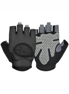 Buy Breathable Workout Gloves, Weight Lifting Gloves for Gym, Cycling, Exercise, Fitness and Training, with Excellent Grip and Cushion Pads in Saudi Arabia