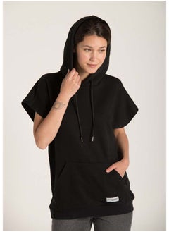 Buy Pocket Front Sleeveless Hoodie in Egypt