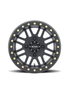 Buy Method Race Wheels 406 UTV Beadlock Matte Black 14x8" 4x156", 2mm offset 4.3" Backspace, MR40648046544B in UAE