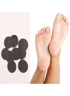 اشتري Foot Sanding Paper Disposable Foot Sanding Paper Discs Pad for Electric Foot File Grinding Pedicure Tool 50pcs في الامارات