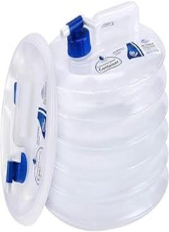 Buy JERKIN Water 10 Litres: Camping and Emergency Solution with Tap and Collapsible Design for Easy Storage and Leak Proof - Perfect for Travel and Clubs! | by generic in Egypt