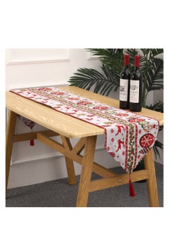 Buy Decorative Home Wedding Party ,Christmas Thanksgiving Day Soft Table Runner Cloth in UAE