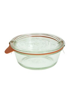 Buy 750 Small Bowl 10.14 Oz 6 Jars W/Glass Lids 6 Rings & 12 Clamps in Saudi Arabia