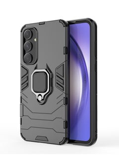 Buy Samsung Galaxy A55 5g Case Cover with Ring Kickstand Stand Back Protective Armor Dual Layer Shockproof Anti-Scratch Cover Protector Car Mount Comfortable Touch shell Phone Holder Accessory in UAE