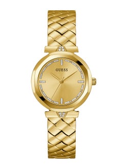 اشتري Rumour Women’s Analog Gold Tone Stainless Steel Watch GW0613L2 - 34mm - Gold في الامارات