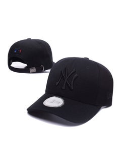 Buy New Era MLB New York Yankees Fashion Sunshade Hat, Mesh Hat, Outdoor Men's and Women's Sports Duck Tongue Hat Black in UAE