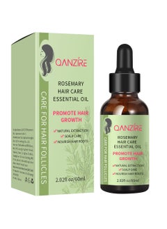 Buy ROSEMARY MINT, SCALP & HAIR OIL 60ML, INFUSED W/BIOTIN & ENCOURGES GROWTH, FOR DAILY USE, SCALP TREATMENT, SPLIT END CARE & SCALP & STRENGTHENING OIL in UAE