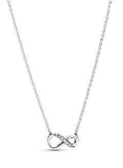 Buy Pandora Sparkling Eternity Symbol Necklace for Women in UAE