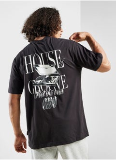 Buy Graphic House Of Groove Relaxed T-Shirt in UAE