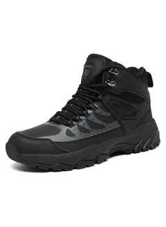 Buy Ulogu Walking Boots Mens Womens Ultra Lightweight Hiking Trekking Boots Outdoor Mountain Shoes Black Size 37 in UAE