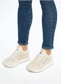 Buy Women's Suede Trainers - Sued, Beige in Saudi Arabia