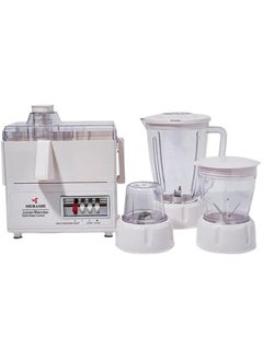 Buy MEBASHI 4-in-1 Juicer Blender, 1.6L Capacity, White, 2 Speeds,(400W) Pulse Button(ME-JB2003W) in UAE