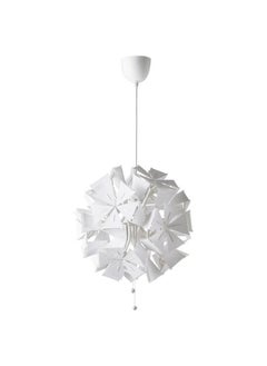 Buy Pendant Lamp Geometric White 43 Cm in Saudi Arabia