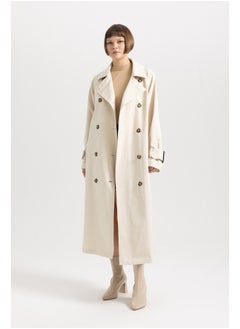 اشتري Woman Regular Fit W/O Hoodie Trenchcoat في مصر