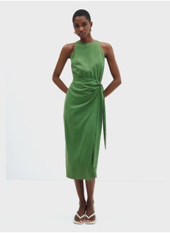 Buy Tie Detail Dress in Saudi Arabia