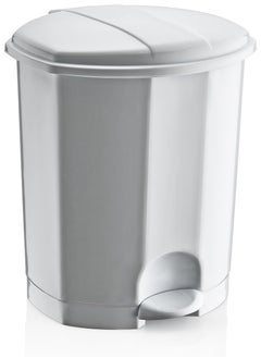 Buy Plastic Pedal Dustbin 50 Liter 41X40X56 CM in Saudi Arabia