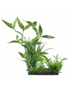 Buy Aquarium Artificial Plastic Plant Decoration For Home And Office in UAE