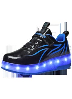 اشتري New Single Wheel LED Charging Rampage Shoes For Boys, Girls, And Students في الامارات