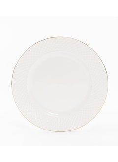 اشتري Alba Dinner Plate, White - 26.5cm في الامارات