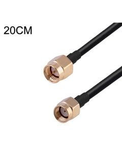 اشتري RP-SMA Male to SMA Male RG174 RF Coaxial Adapter Cable, Length: 20cm في الامارات