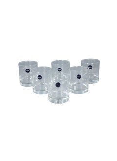 Buy 6-Piece Tumbler Islande Glass Set Clear 300 Ml N1314 in Saudi Arabia