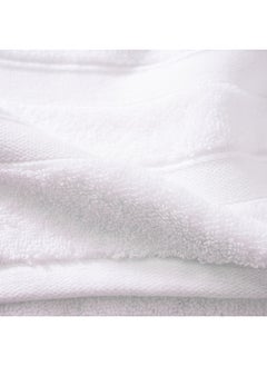 Buy Egyptian Luxe Hand Towel 50X90Cm - White in UAE