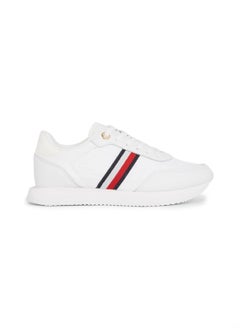 Buy Women's Essential Runner Glorious Sneakers - Leather, White in UAE