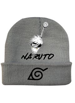 Buy Naruto Knitted Cartoon Printed Hat in Saudi Arabia