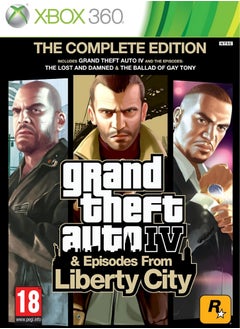 Buy Grand Theft Auto IV & Episodes from Liberty City: The Complete Edition - (XBOX 360) in Saudi Arabia