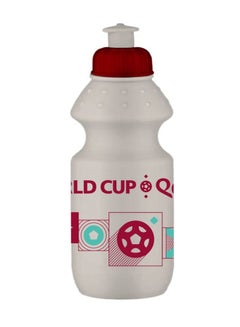 Buy World Cup 2022 Printed Kids Sport Leak Proof Water Bottle 350ml in UAE