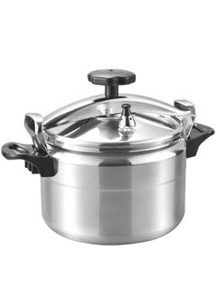 Buy Aluminum Pressure Cooker Unique Pressure Indicator Durable Aluminum Alloy Fast And Energy Efficient Pressure Cooker With Firm Handles 5Liters Silver in UAE