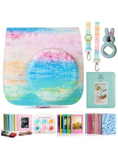 Buy Rainbow Mist 27in1 Accessories Kit compatible with Fujifilm Instax Mini 9/Mini 8s/8 Camera Bundle with Case/Album/Selfie Lens/Colored Filters and Other Accessories Set in UAE