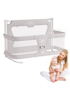 اشتري 3 in 1 Baby Bedside Sleeper,for Cosleeper in Bed,Next to Me Crib, Bedside Crib for Baby,Breathable Bassinet,in Bed Bassinet  Creamy White في السعودية