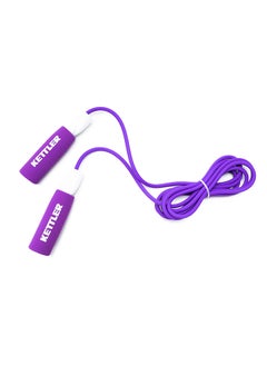 Buy Jump Rope, German technology-powered Tangle-Free Skipping Rope with Compact Design, Ergonomic Polyester Handles for Men and Women, Ideal for Speed Jumping, Boxing, Cardio Endurance(Purple) in UAE