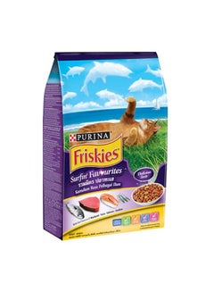 Buy Purina Blue Friskies Ocean Flavor Dry Food for Adult Cats 1.2 kg in Saudi Arabia