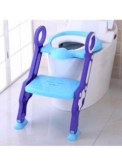اشتري مقعد تدريب على المرحاض قابل للطي بتصميم سلم في السعودية