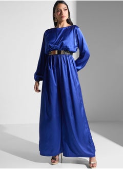 Buy Embellished Belt Jumpsuit in UAE