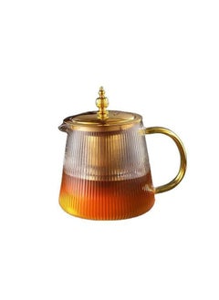 Buy Pyrex ribbed pyramid tea pot with hazel handle in Egypt