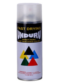 Buy Unduru Glossy Spray Paint - Multipurpose - 400ml - transparent  color in Egypt