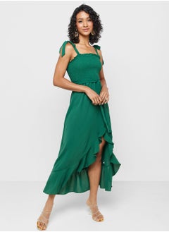 اشتري Ruffle Hem Dress في الامارات