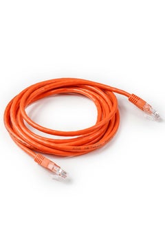Buy CAT 6 Patch Cord Ethernet Cable 0.5 Meter Orange in Saudi Arabia