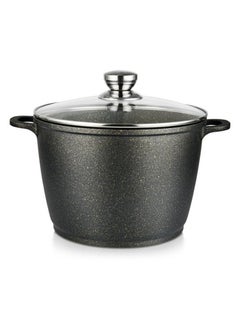 اشتري Fissman Emma Induction Aluminium Stockpot Glass Lid في الامارات