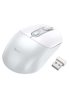 Buy Premium Business 2.4G Wireless Mouse White in UAE