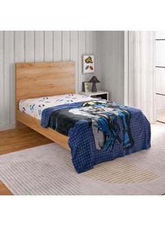 Buy Flannel Twin Blanket 150X200 Cm in Saudi Arabia