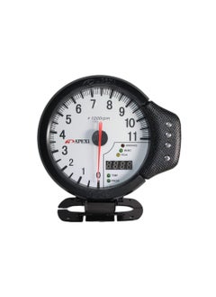 اشتري Car Guage Tachometer 4.7 Inch Tachometer Apexi 3 in 1 Automatic Auto Car New Amazing Performance Black & White Both Are Available في الامارات