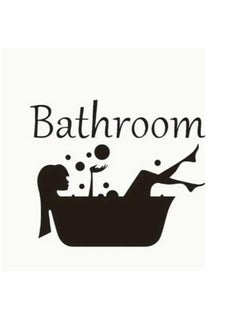 Buy Bathroom Wall Decals - Removable, Self-Adhesive PVC Stickers for Living Room, Bedroom & Bathroom Decor in UAE