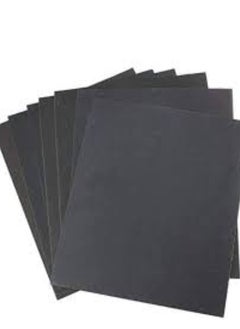 Buy KNP Grit Sandpaper Pack of 100 sandpaper features abrasive particles bonded to a durable backing, suitable for smoothing surfaces and preparing them for painting, staining, or finishing. in UAE