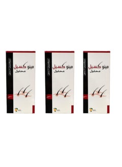 Buy 3 Pack of MINOXIL SOLUTION 5% 60ML Prevents hair loss in Saudi Arabia