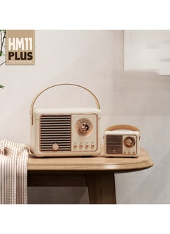 Buy Retro Bluetooth Speaker Portable Bluetooth Radio Wireless Vintage Speaker Elegant Design Outdoors Portable Wireless Bluetooth Speaker Supports Tws Pairing U-Disk Tf Card Aux for Home Travel Outdoor in Saudi Arabia