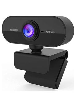 Buy A03 Full HD Webcam 1080p /30fps – 2MP , Built-in Dual Microphone | Black in Egypt